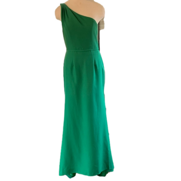 Mac Duggal | Dresses | Mac Duggal Size 8 Kelly Green One Shoulder ...
